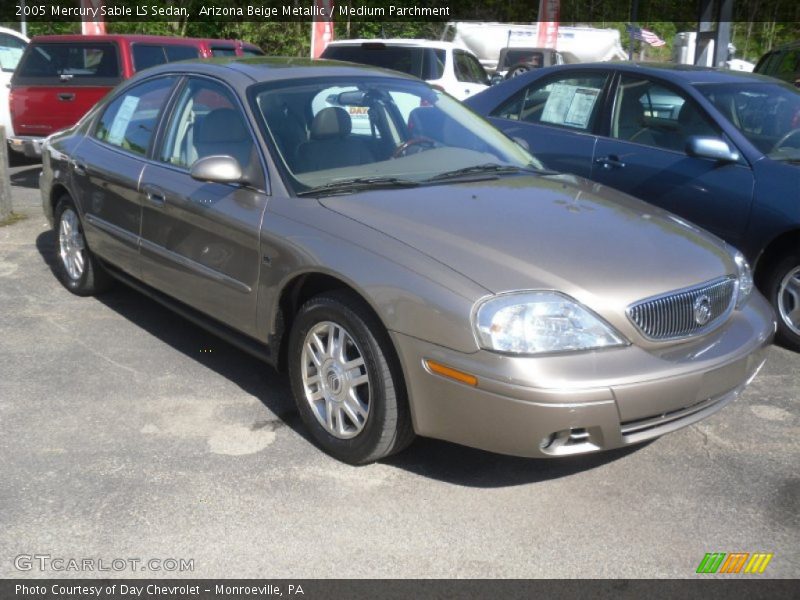 Arizona Beige Metallic / Medium Parchment 2005 Mercury Sable LS Sedan