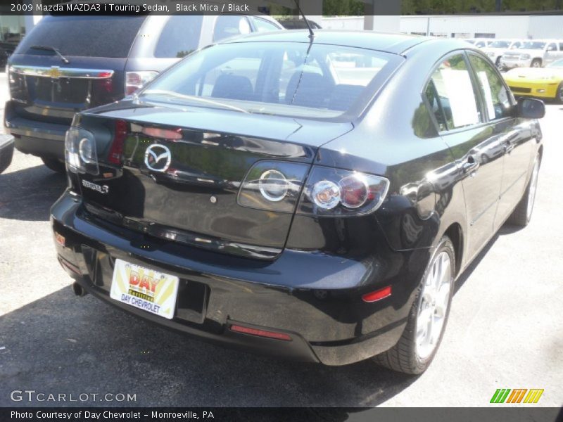 Black Mica / Black 2009 Mazda MAZDA3 i Touring Sedan