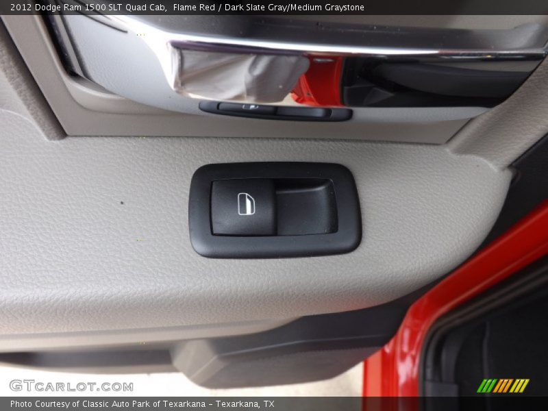 Flame Red / Dark Slate Gray/Medium Graystone 2012 Dodge Ram 1500 SLT Quad Cab