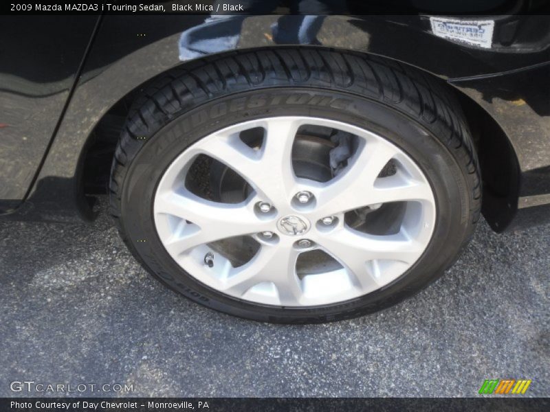 Black Mica / Black 2009 Mazda MAZDA3 i Touring Sedan
