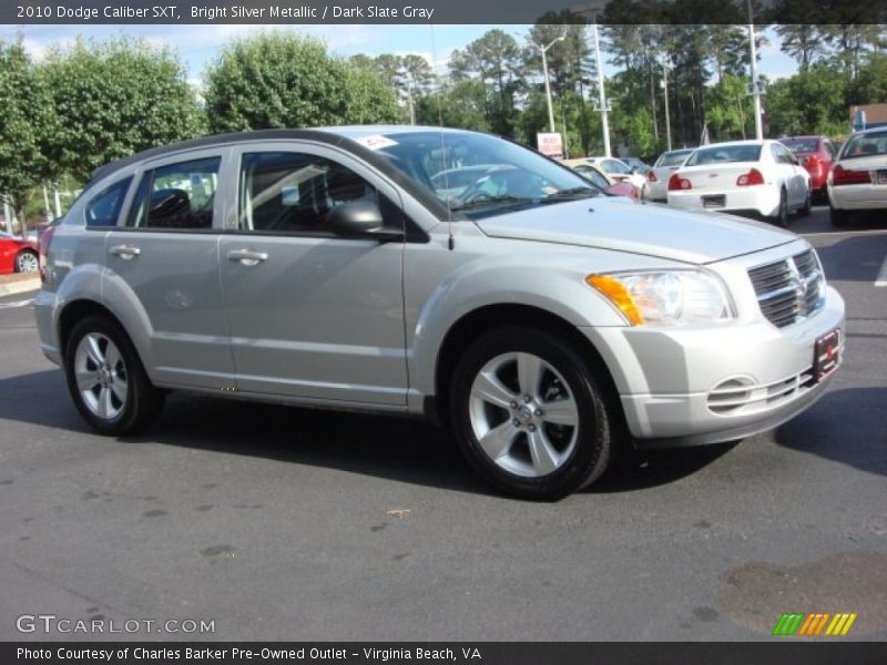 Bright Silver Metallic / Dark Slate Gray 2010 Dodge Caliber SXT