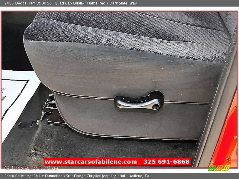 Flame Red / Dark Slate Gray 2005 Dodge Ram 3500 SLT Quad Cab Dually