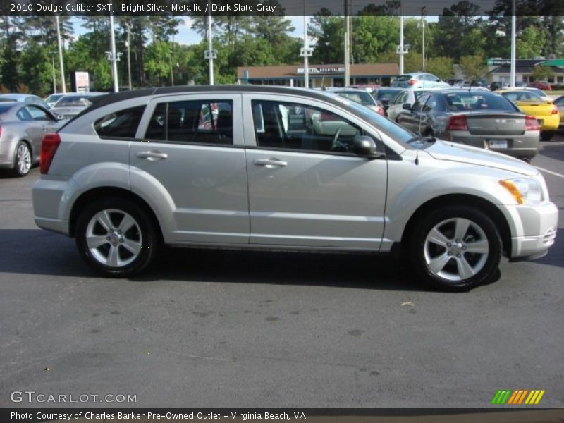 Bright Silver Metallic / Dark Slate Gray 2010 Dodge Caliber SXT