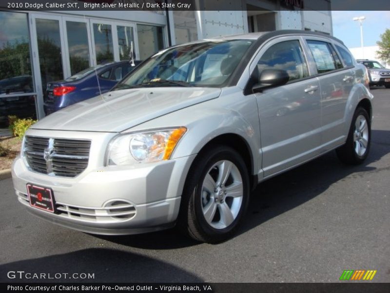 Bright Silver Metallic / Dark Slate Gray 2010 Dodge Caliber SXT