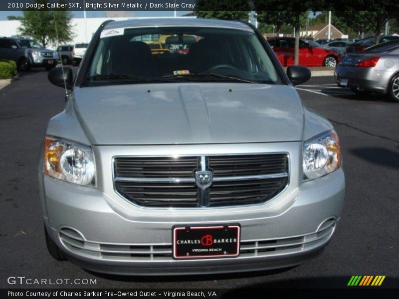 Bright Silver Metallic / Dark Slate Gray 2010 Dodge Caliber SXT