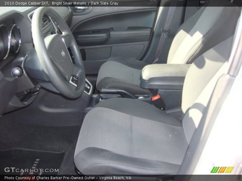 Bright Silver Metallic / Dark Slate Gray 2010 Dodge Caliber SXT