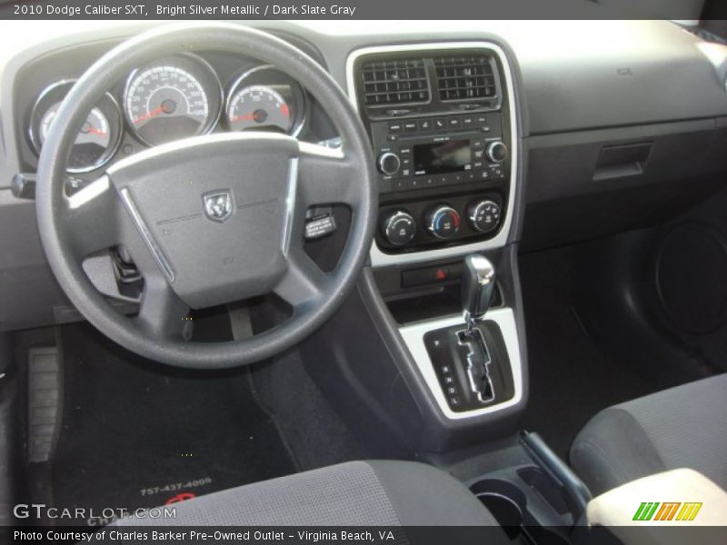 Bright Silver Metallic / Dark Slate Gray 2010 Dodge Caliber SXT