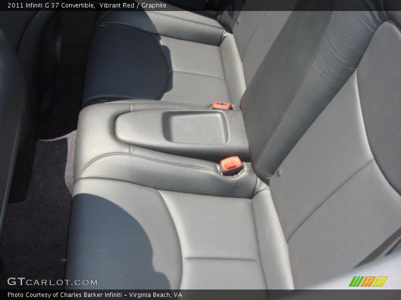 Vibrant Red / Graphite 2011 Infiniti G 37 Convertible