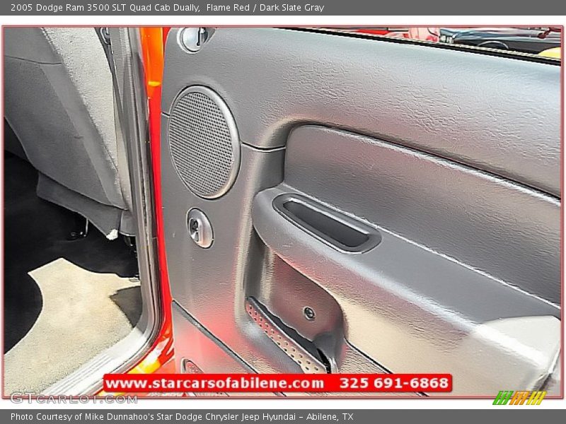 Flame Red / Dark Slate Gray 2005 Dodge Ram 3500 SLT Quad Cab Dually