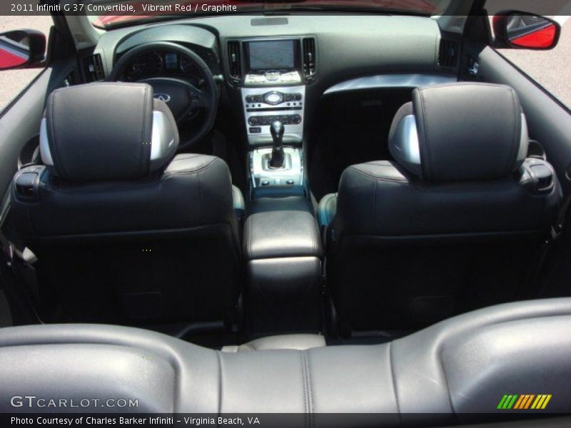 Vibrant Red / Graphite 2011 Infiniti G 37 Convertible