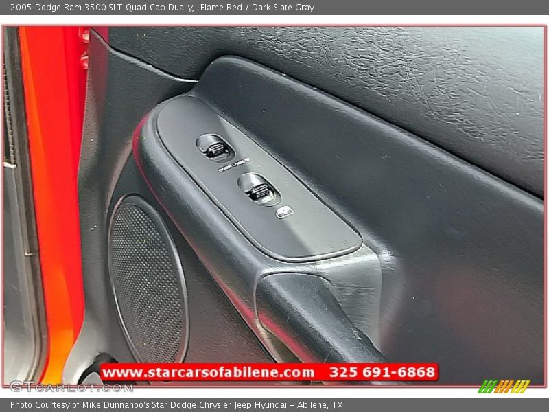 Flame Red / Dark Slate Gray 2005 Dodge Ram 3500 SLT Quad Cab Dually