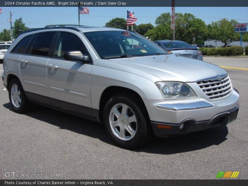 Bright Silver Metallic / Dark Slate Gray 2004 Chrysler Pacifica AWD