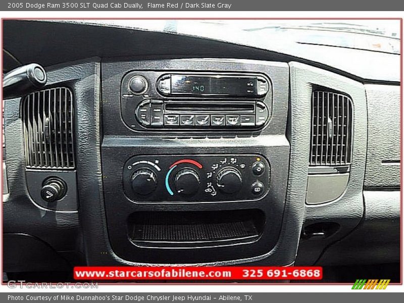 Flame Red / Dark Slate Gray 2005 Dodge Ram 3500 SLT Quad Cab Dually