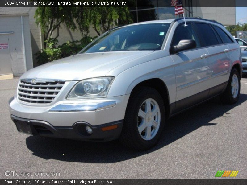 Bright Silver Metallic / Dark Slate Gray 2004 Chrysler Pacifica AWD