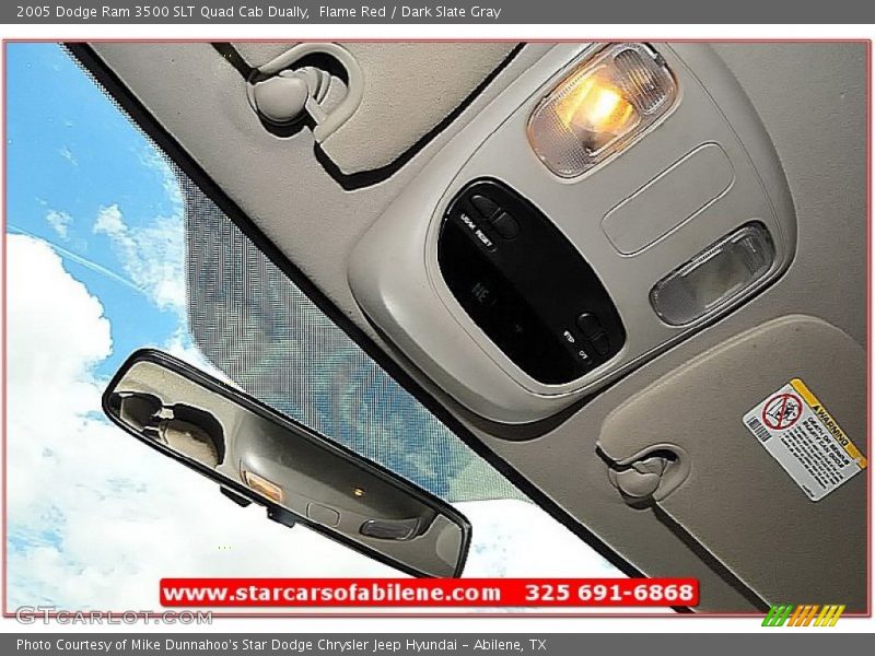 Flame Red / Dark Slate Gray 2005 Dodge Ram 3500 SLT Quad Cab Dually