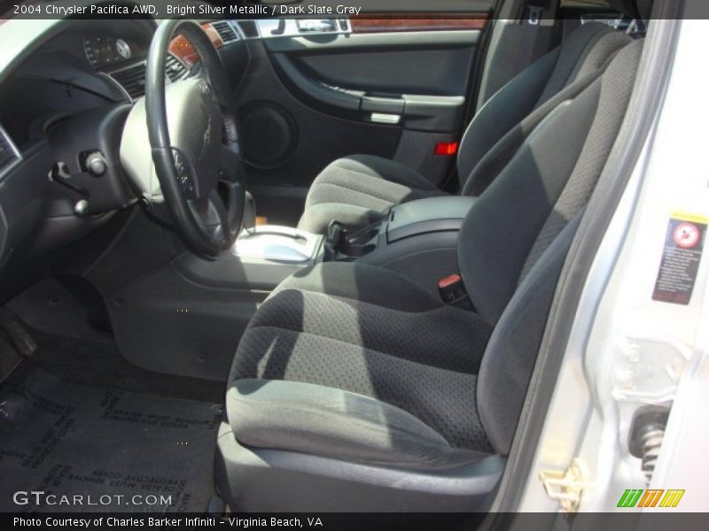 Bright Silver Metallic / Dark Slate Gray 2004 Chrysler Pacifica AWD