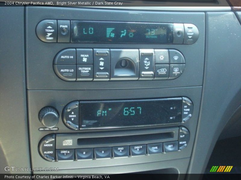 Bright Silver Metallic / Dark Slate Gray 2004 Chrysler Pacifica AWD