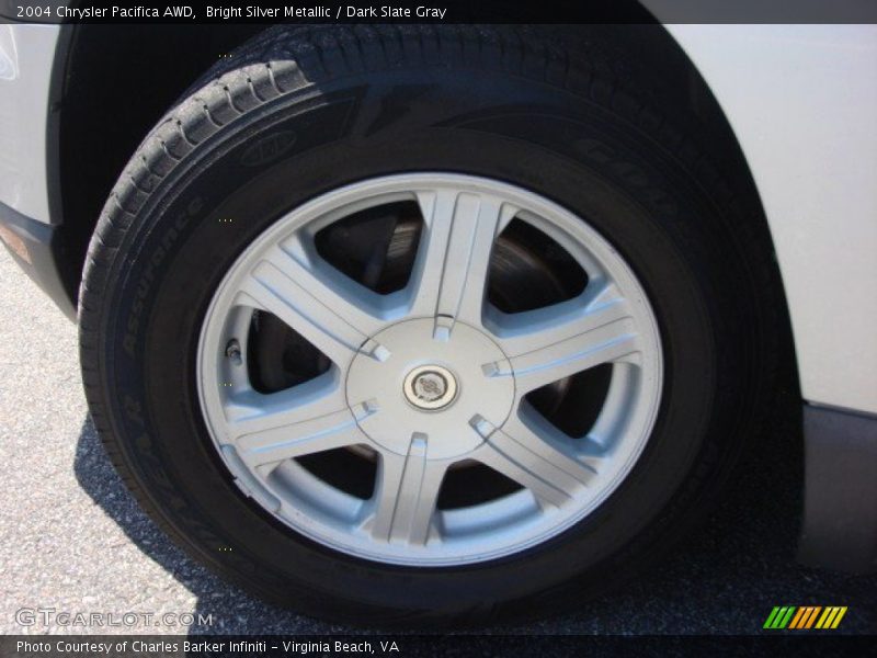 Bright Silver Metallic / Dark Slate Gray 2004 Chrysler Pacifica AWD