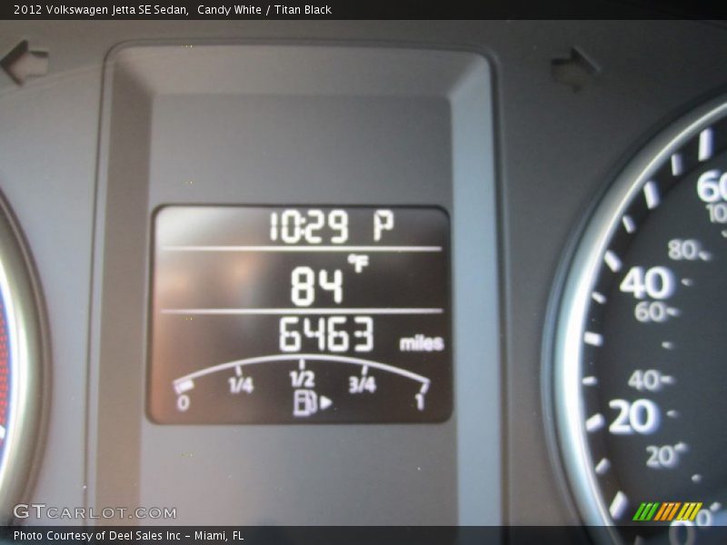 Candy White / Titan Black 2012 Volkswagen Jetta SE Sedan