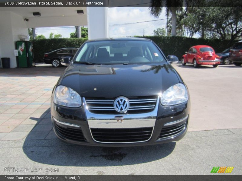 Black Uni / Anthracite 2009 Volkswagen Jetta SE Sedan