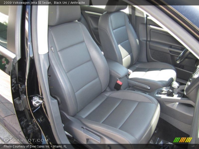 Black Uni / Anthracite 2009 Volkswagen Jetta SE Sedan