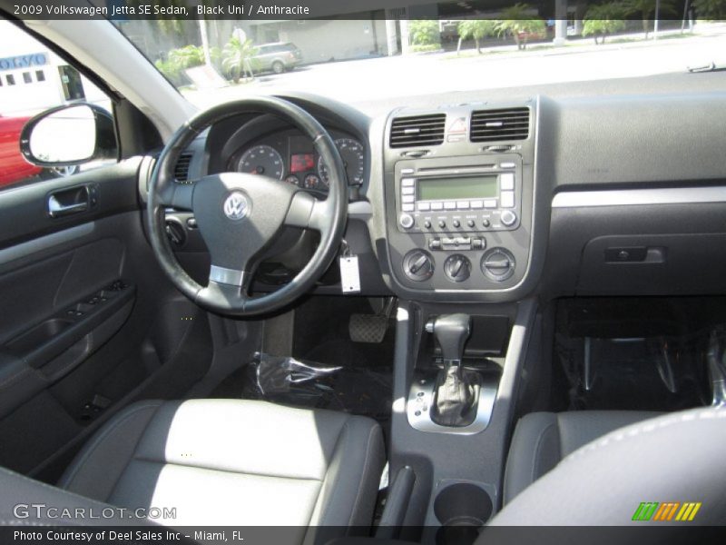 Black Uni / Anthracite 2009 Volkswagen Jetta SE Sedan
