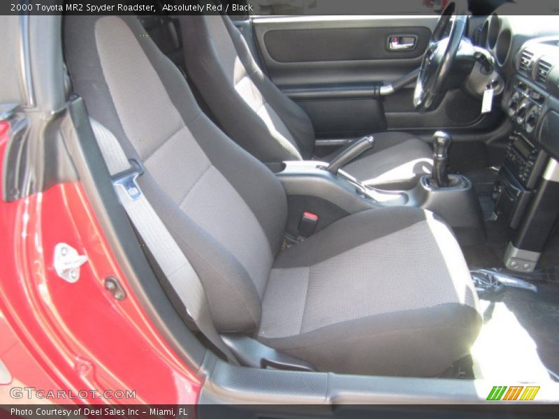 Absolutely Red / Black 2000 Toyota MR2 Spyder Roadster