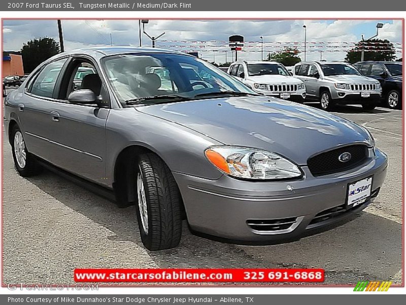 Tungsten Metallic / Medium/Dark Flint 2007 Ford Taurus SEL