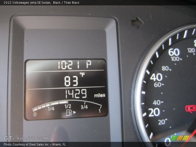 Black / Titan Black 2012 Volkswagen Jetta SE Sedan