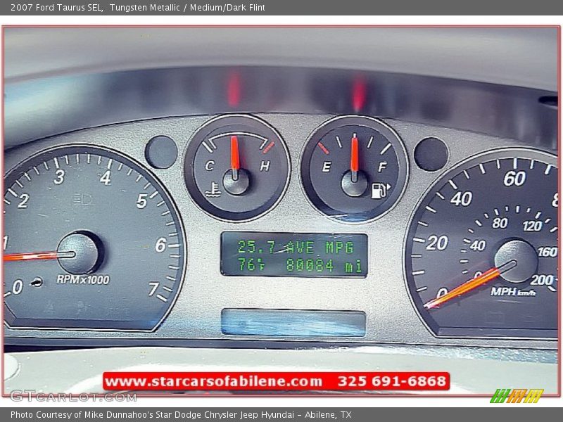 Tungsten Metallic / Medium/Dark Flint 2007 Ford Taurus SEL