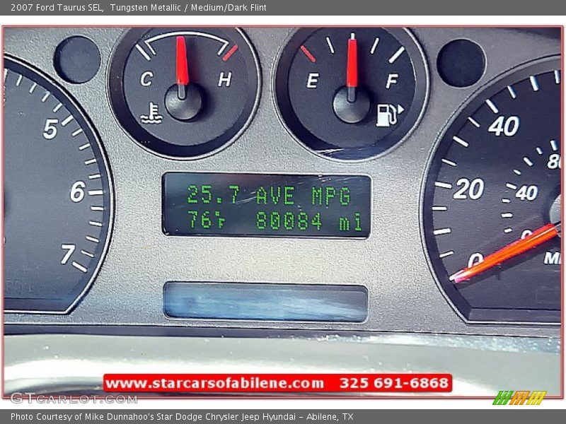 Tungsten Metallic / Medium/Dark Flint 2007 Ford Taurus SEL