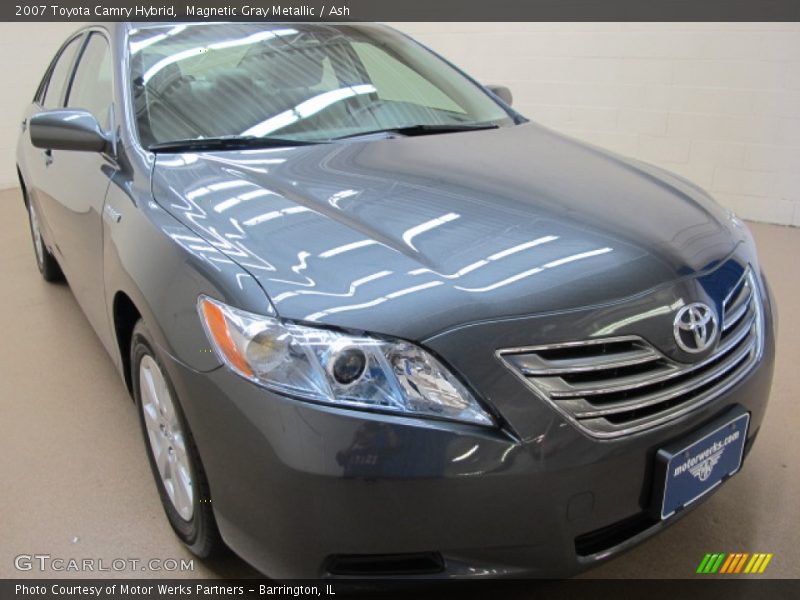 Magnetic Gray Metallic / Ash 2007 Toyota Camry Hybrid