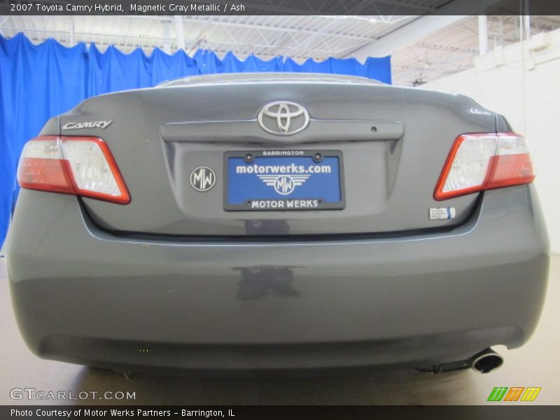 Magnetic Gray Metallic / Ash 2007 Toyota Camry Hybrid