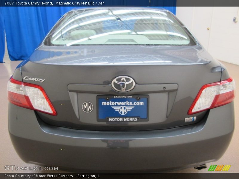 Magnetic Gray Metallic / Ash 2007 Toyota Camry Hybrid
