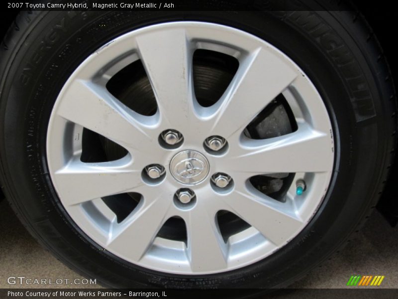 Magnetic Gray Metallic / Ash 2007 Toyota Camry Hybrid