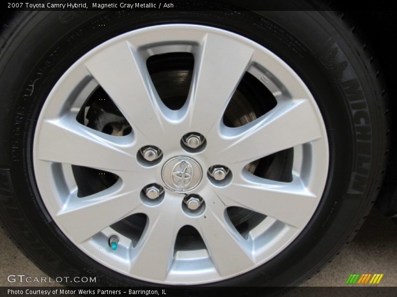 Magnetic Gray Metallic / Ash 2007 Toyota Camry Hybrid
