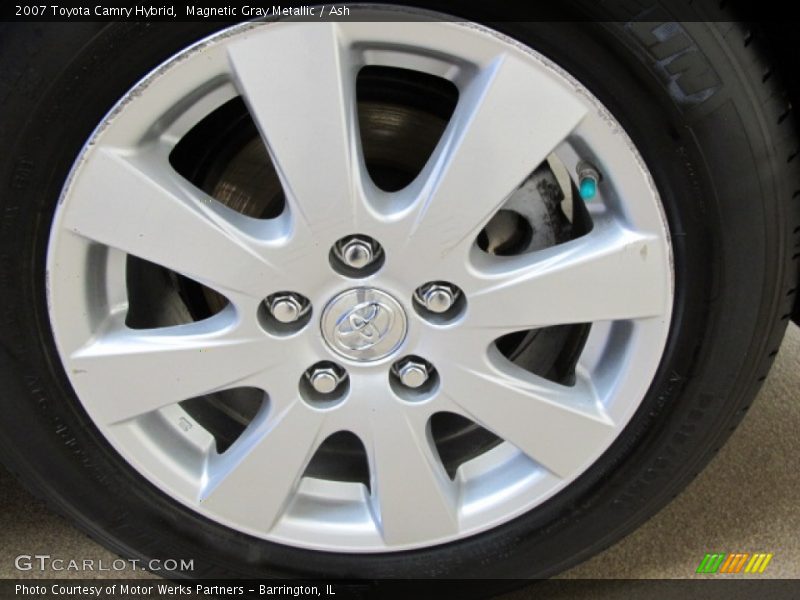 Magnetic Gray Metallic / Ash 2007 Toyota Camry Hybrid