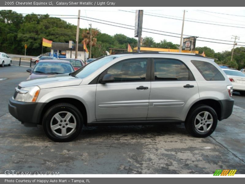 Galaxy Silver Metallic / Light Gray 2005 Chevrolet Equinox LS