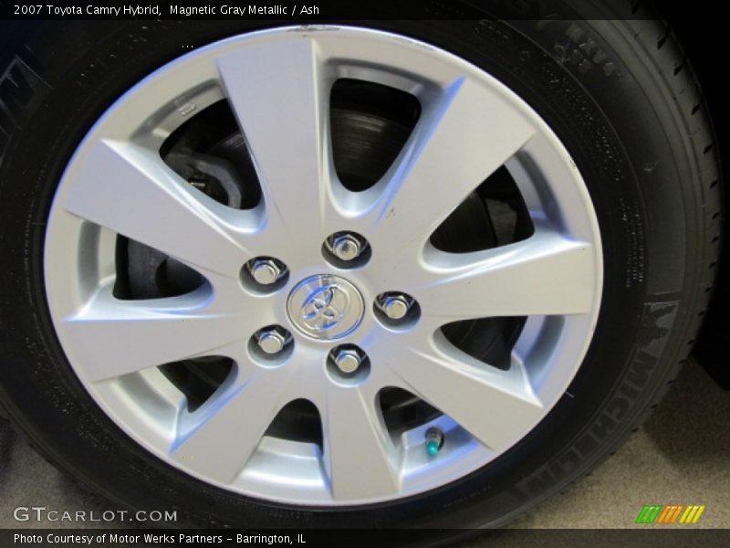 Magnetic Gray Metallic / Ash 2007 Toyota Camry Hybrid