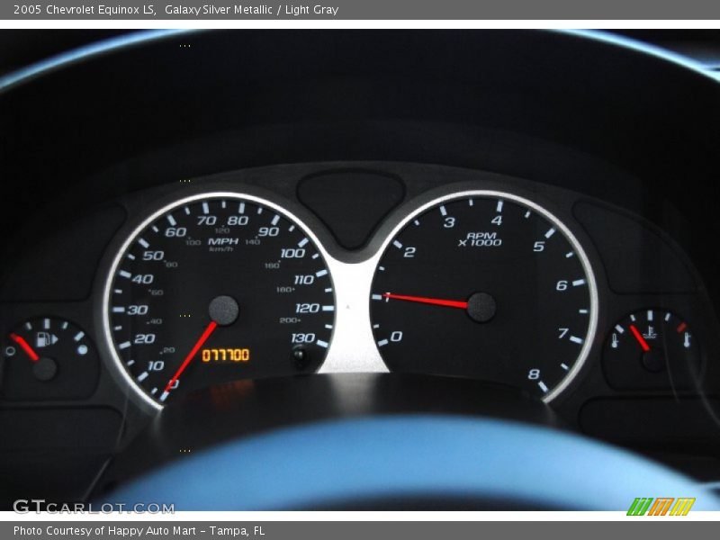 Galaxy Silver Metallic / Light Gray 2005 Chevrolet Equinox LS