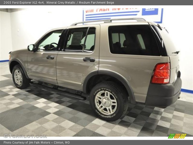 Mineral Grey Metallic / Medium Parchment Beige 2003 Ford Explorer XLS 4x4