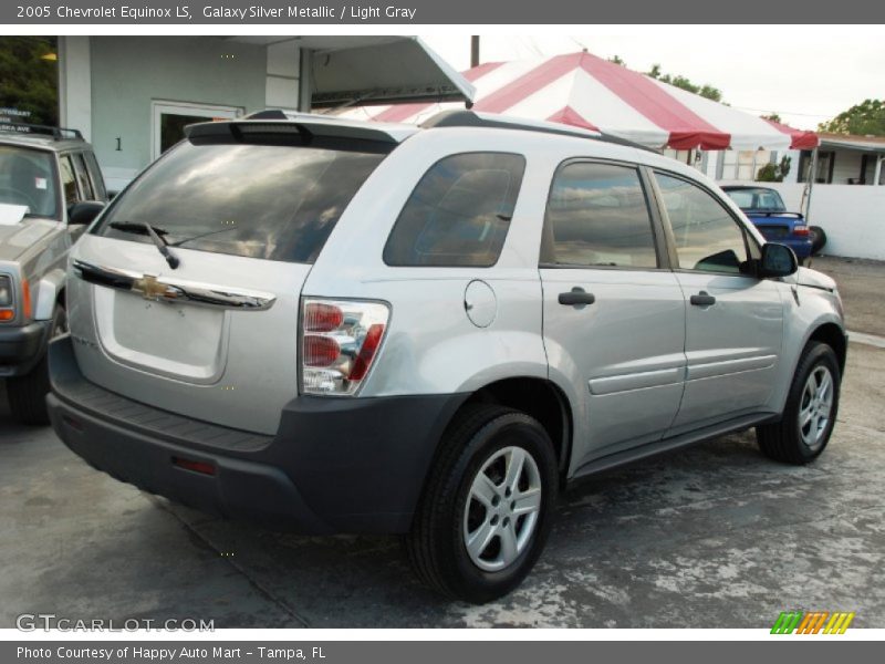 Galaxy Silver Metallic / Light Gray 2005 Chevrolet Equinox LS