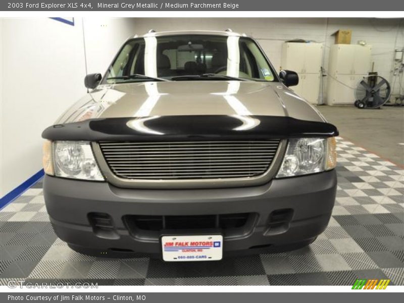 Mineral Grey Metallic / Medium Parchment Beige 2003 Ford Explorer XLS 4x4