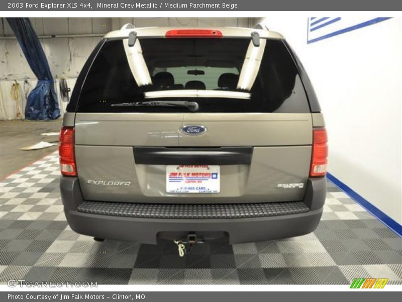 Mineral Grey Metallic / Medium Parchment Beige 2003 Ford Explorer XLS 4x4