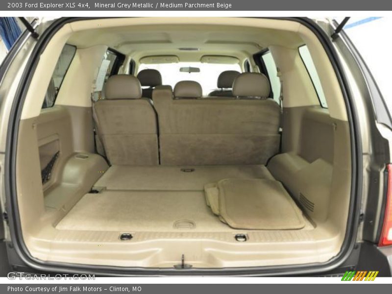 Mineral Grey Metallic / Medium Parchment Beige 2003 Ford Explorer XLS 4x4