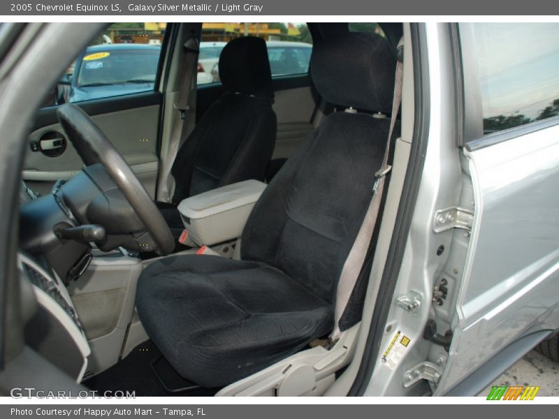 Galaxy Silver Metallic / Light Gray 2005 Chevrolet Equinox LS
