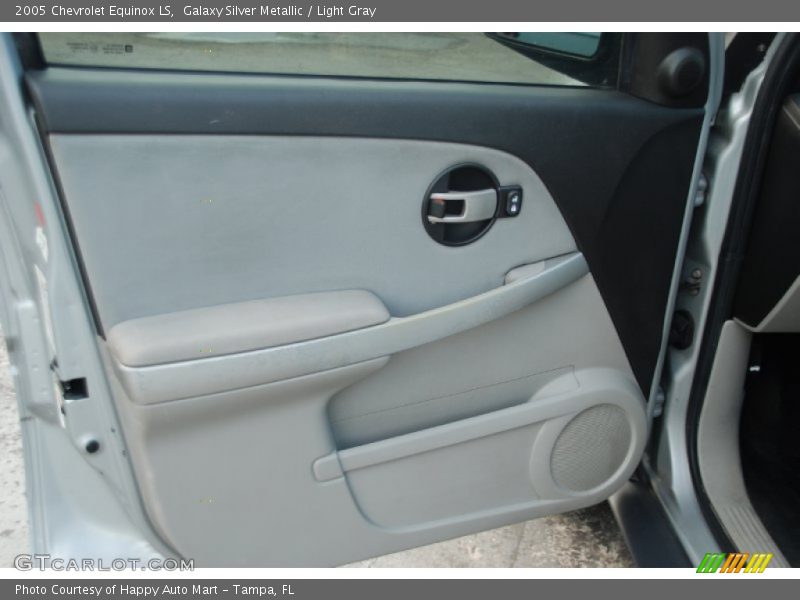 Galaxy Silver Metallic / Light Gray 2005 Chevrolet Equinox LS