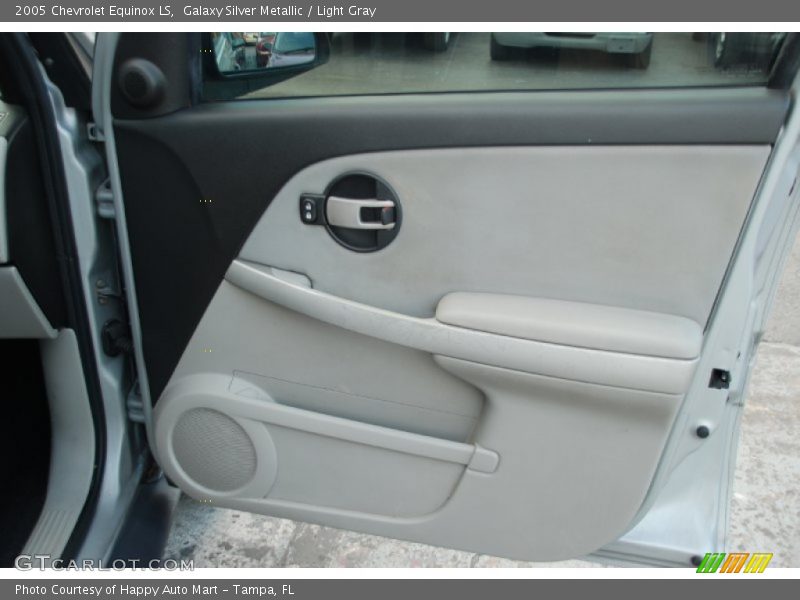 Galaxy Silver Metallic / Light Gray 2005 Chevrolet Equinox LS