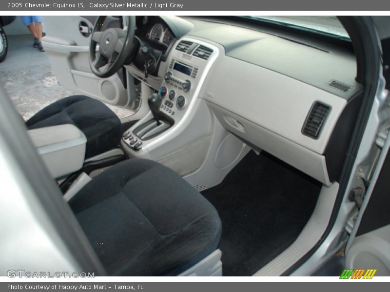 Galaxy Silver Metallic / Light Gray 2005 Chevrolet Equinox LS