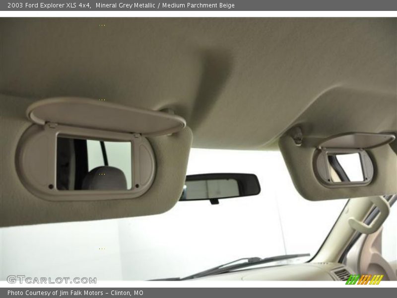 Mineral Grey Metallic / Medium Parchment Beige 2003 Ford Explorer XLS 4x4